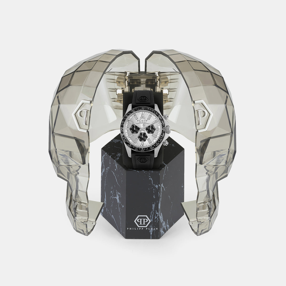 Philipp Plein Brass Round watch