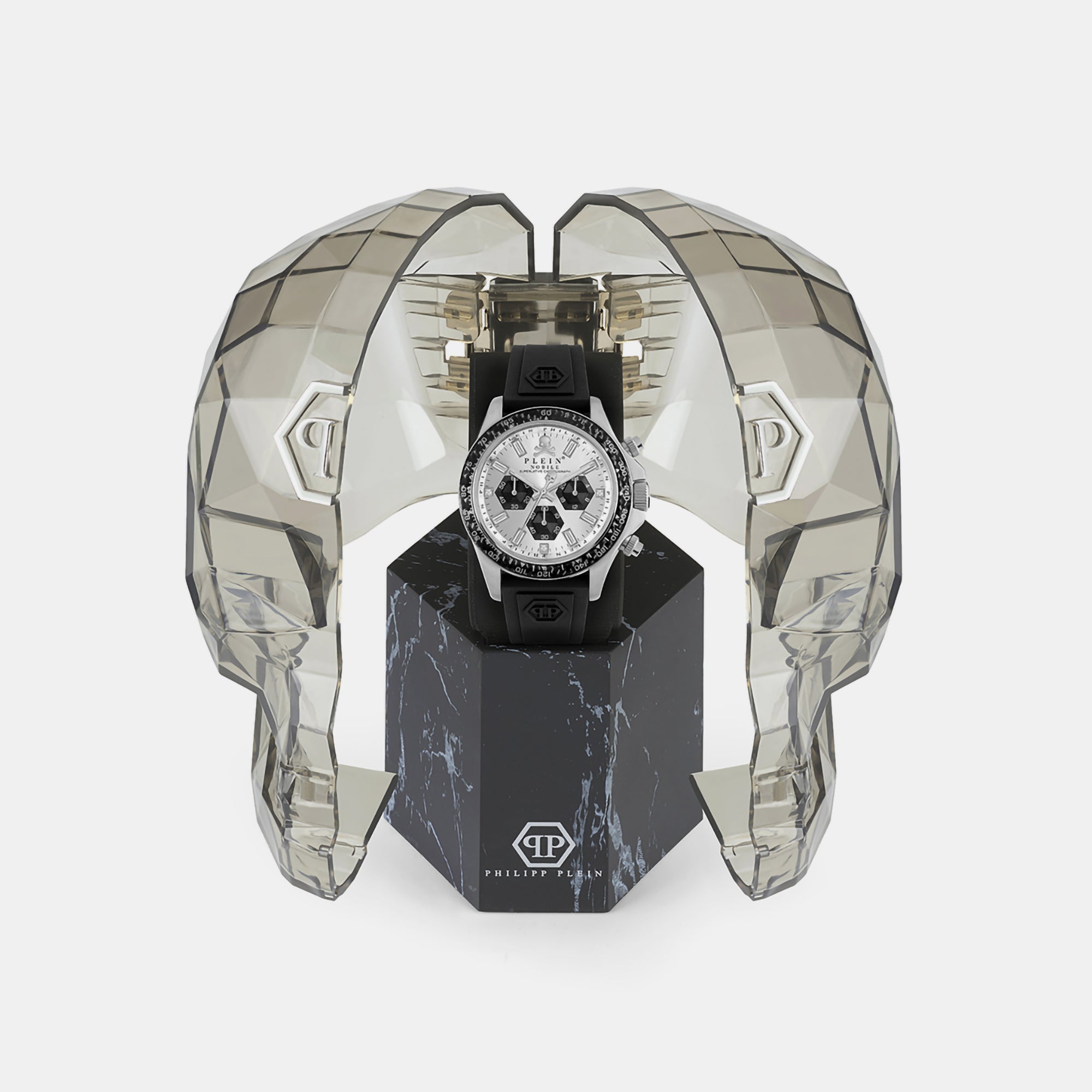 Philipp Plein Brass Round watch