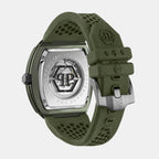 Philipp Plein Men Tonneau Green watch