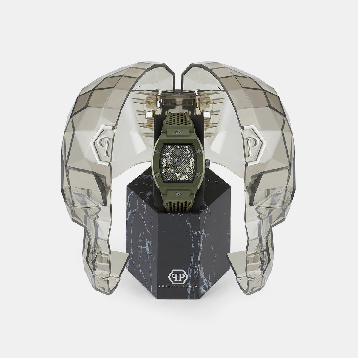 Philipp Plein Ceramic Tonneau watch