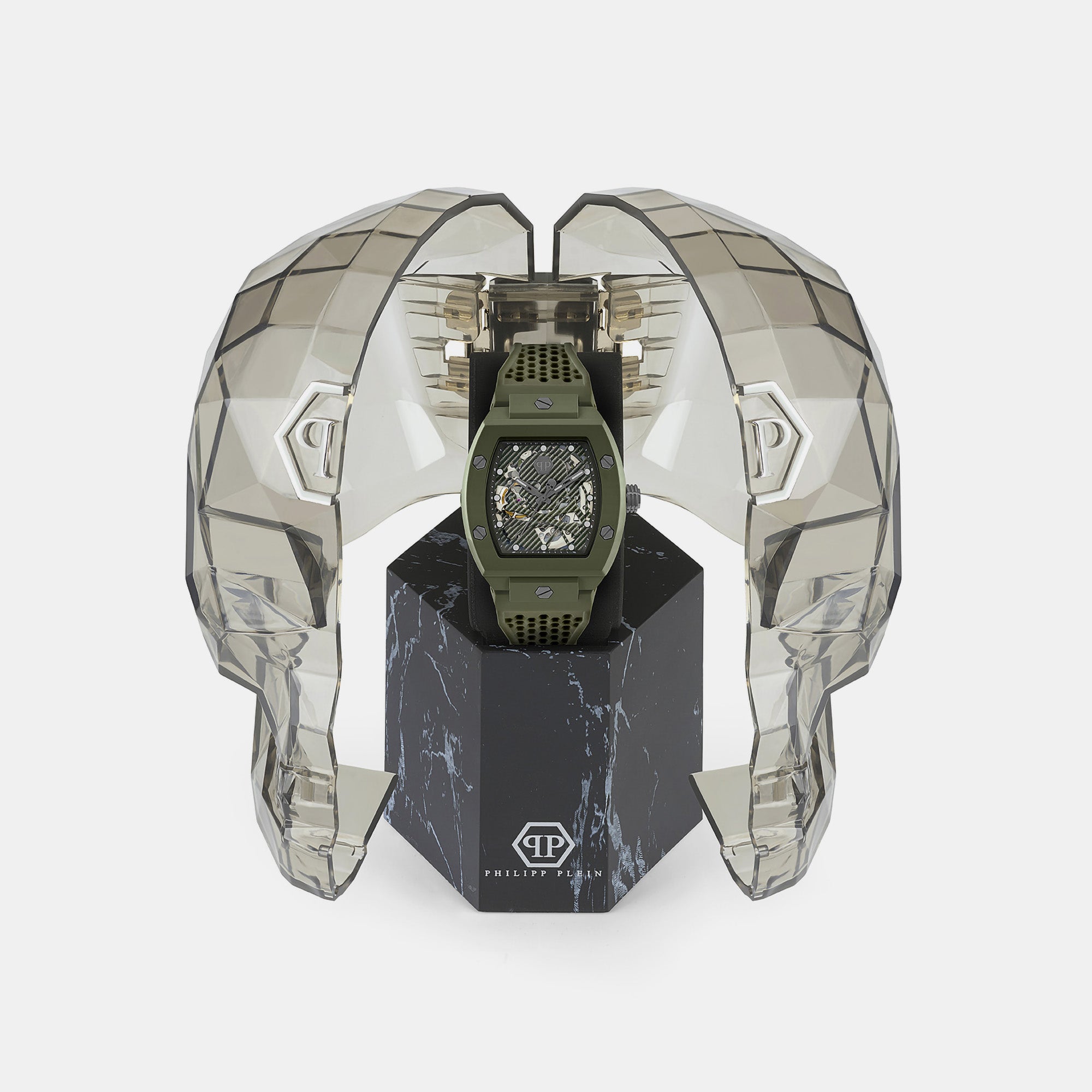 Philipp Plein Ceramic Tonneau watch