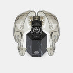 Men Quartz Black Dial Analog Silicone Watch PWVBA0423