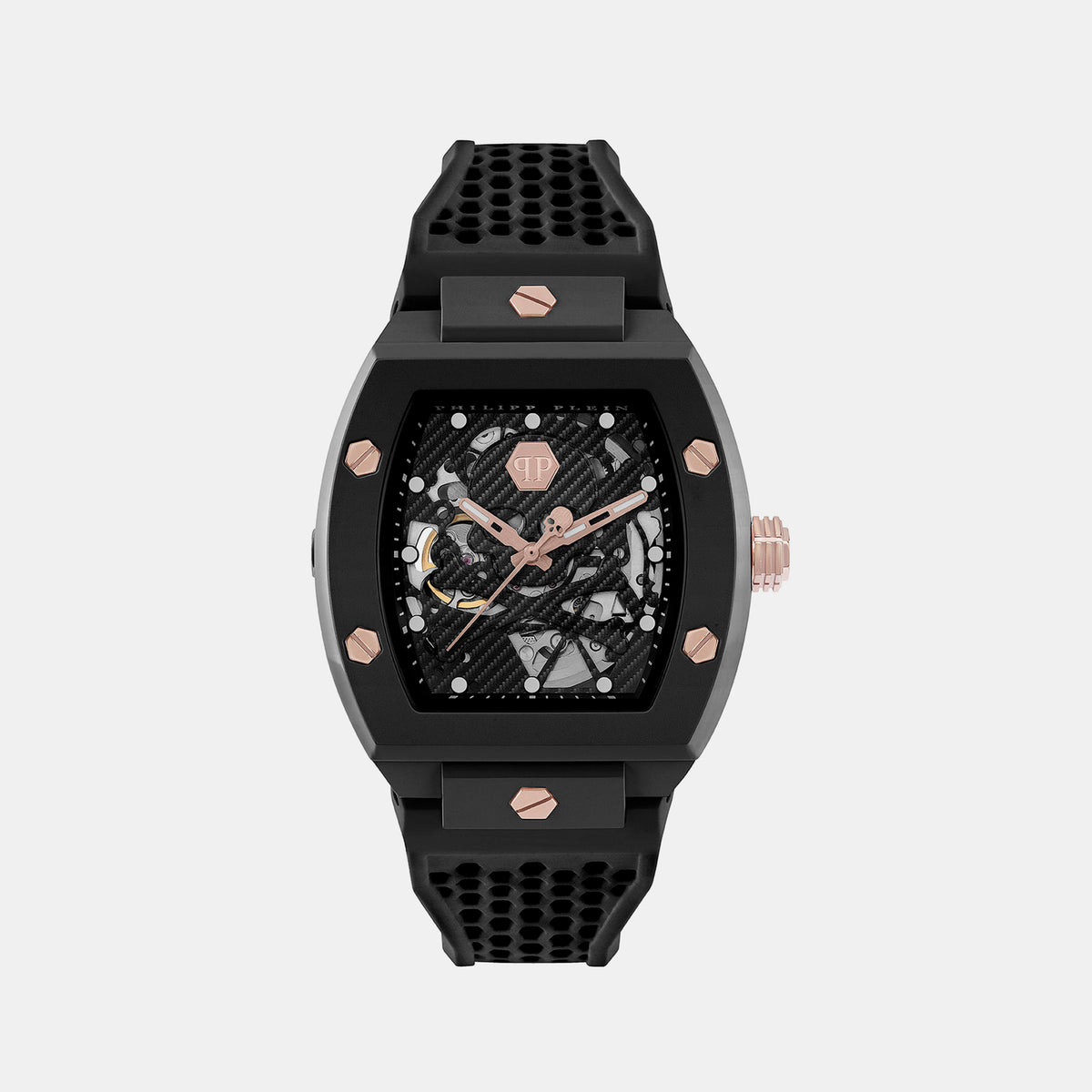 Philipp Plein Tonneau Black Analog watch