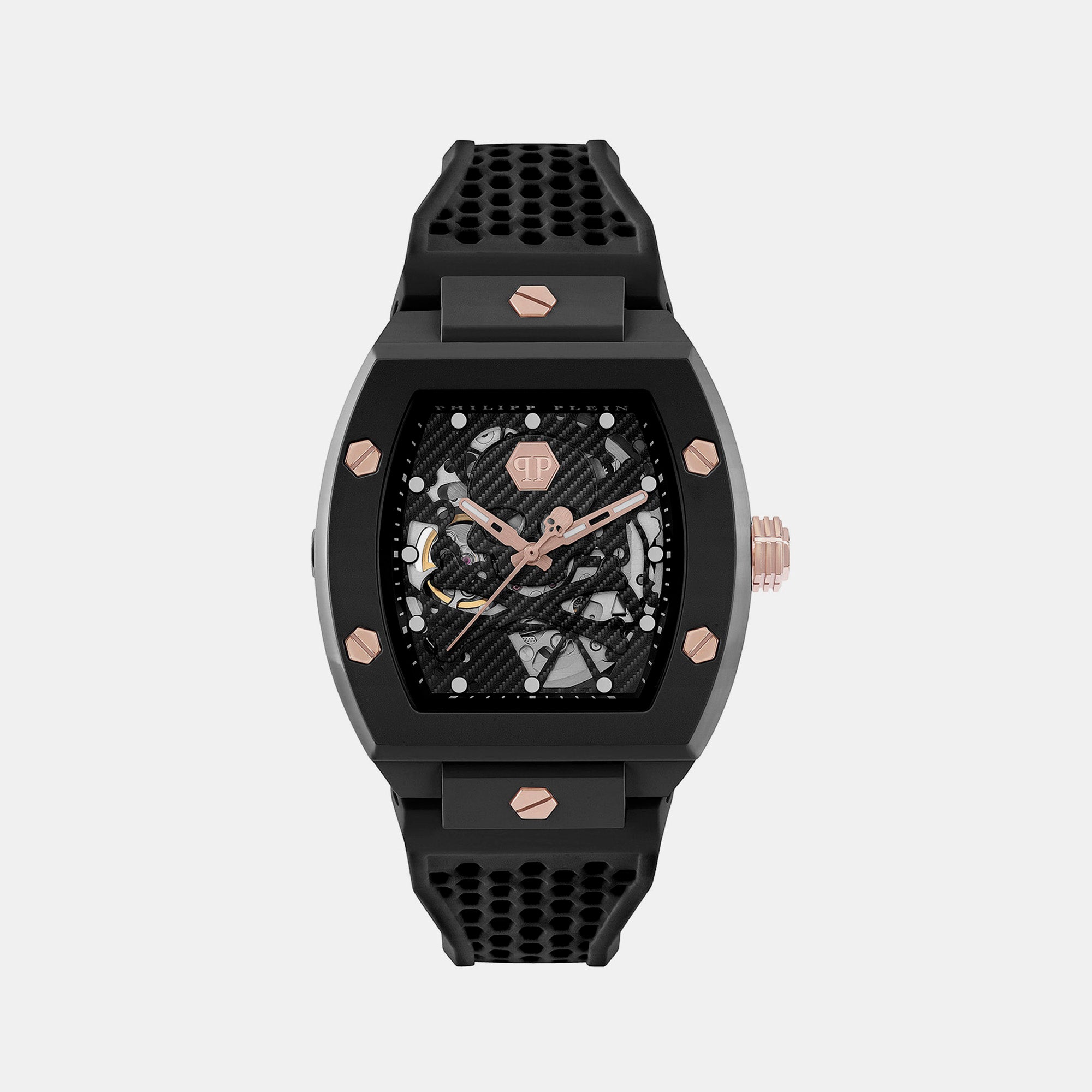Philipp Plein Tonneau Black Analog watch2