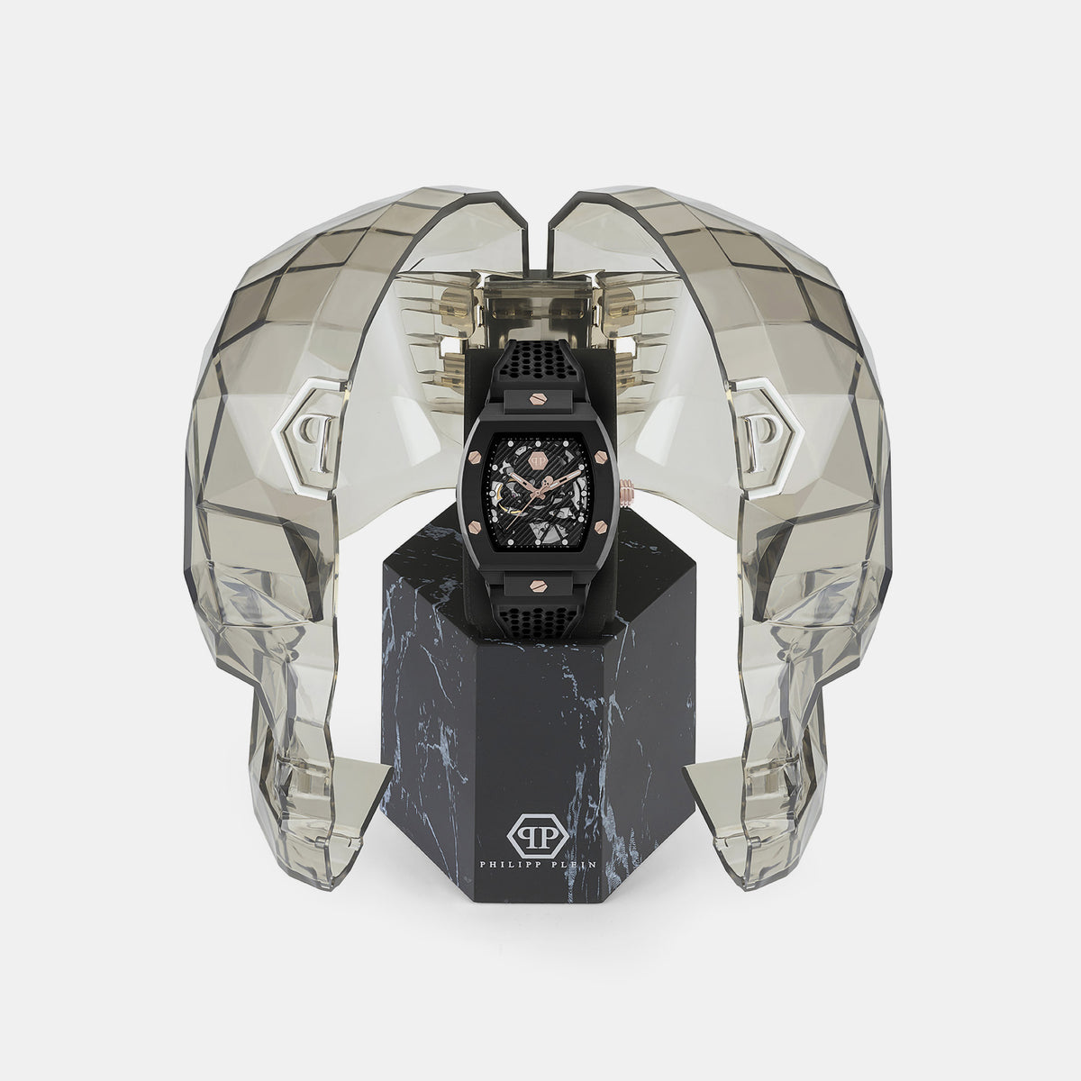 Philipp Plein Ceramic Tonneau watch
