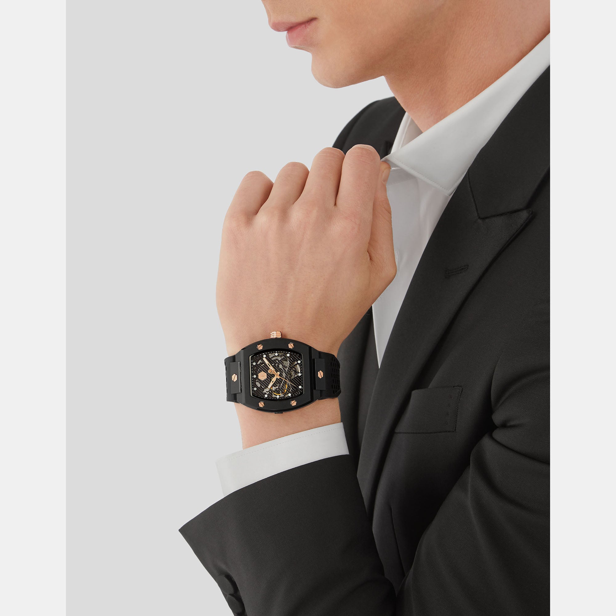 Philipp Plein Silicone Black watch