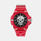 Men Quartz Black Dial Analog Stainless Steel Watch PWWAA0223