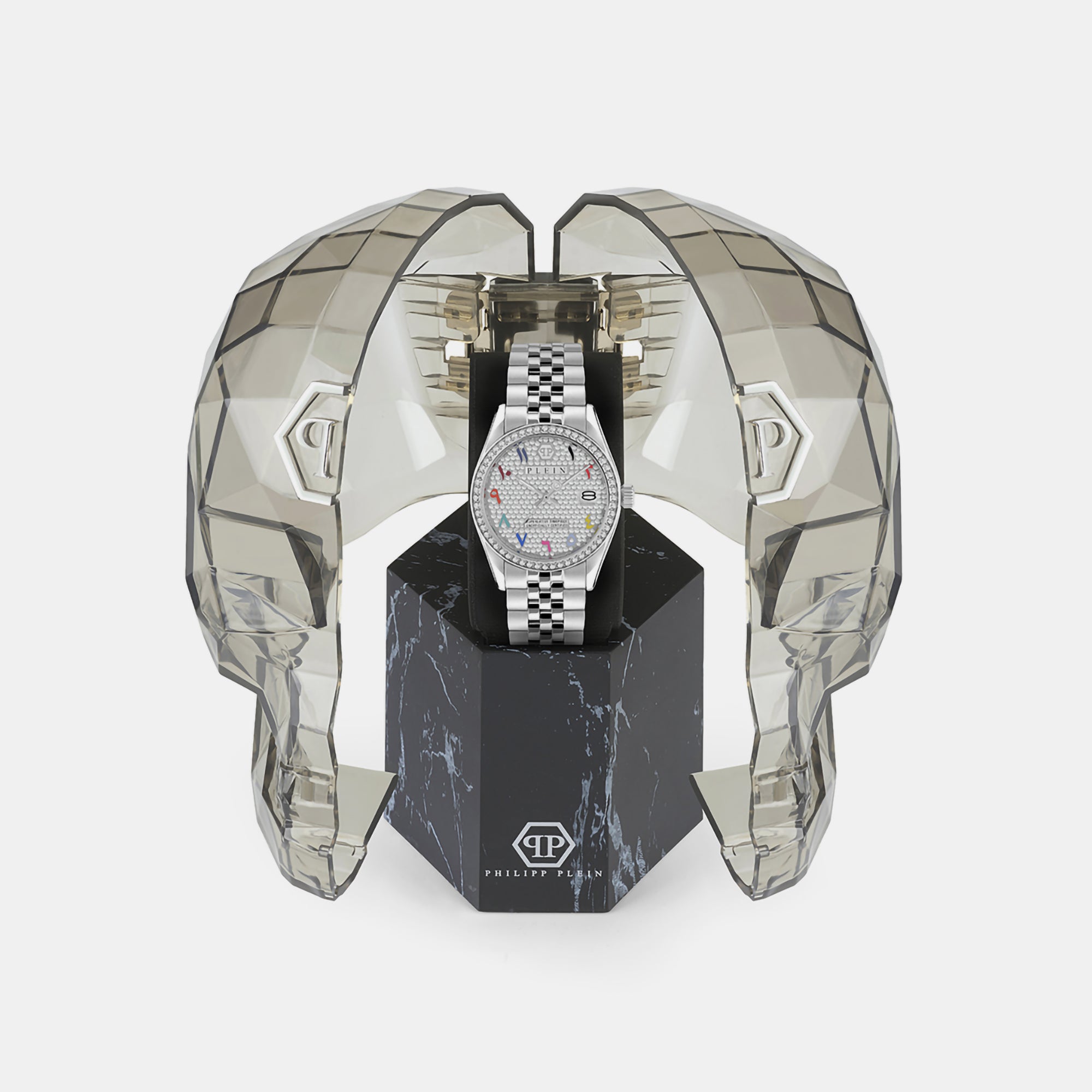 Philipp Plein Brass Round watch