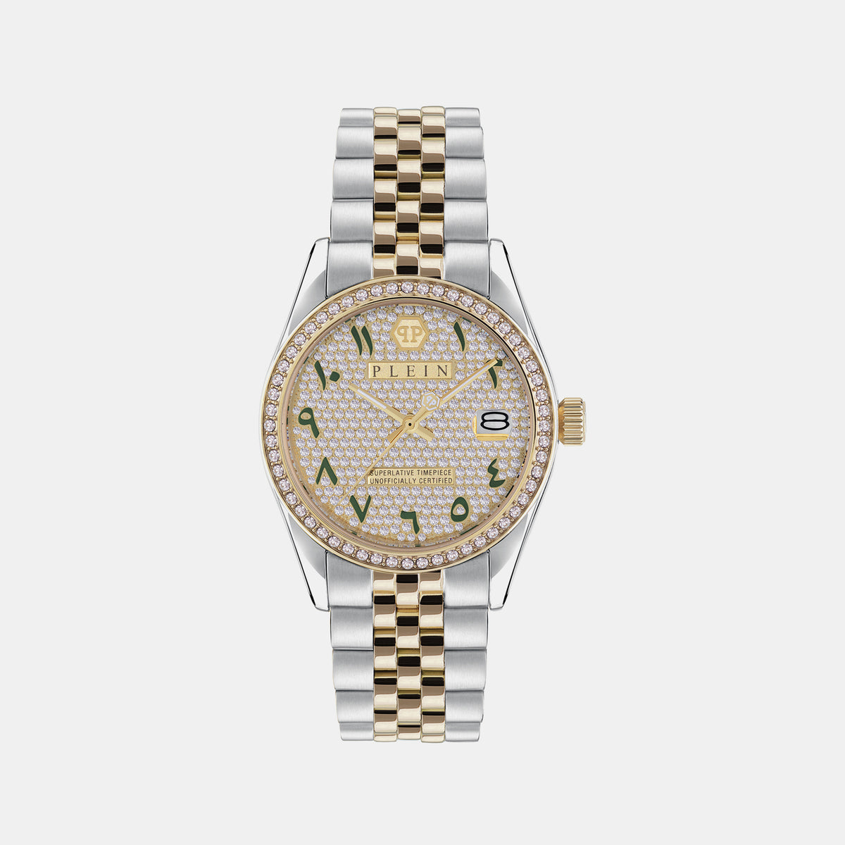 Philipp Plein Round Silver Analog watch
