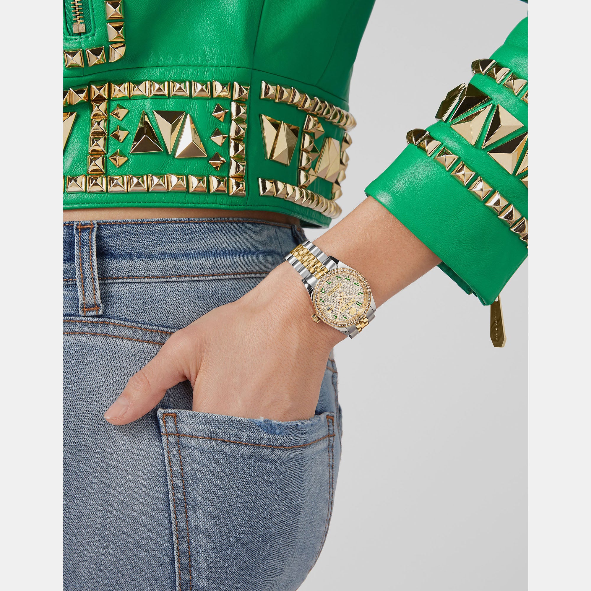 Philipp Plein Stainless Steel Silver watch