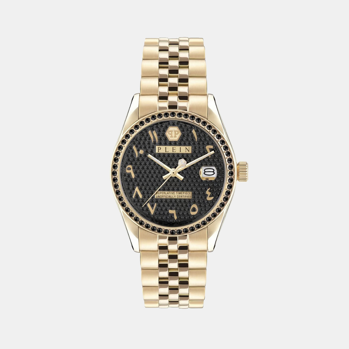 Street Couture Women Quartz Black Dial Analog Stainless Steel Watch PWYAA0923