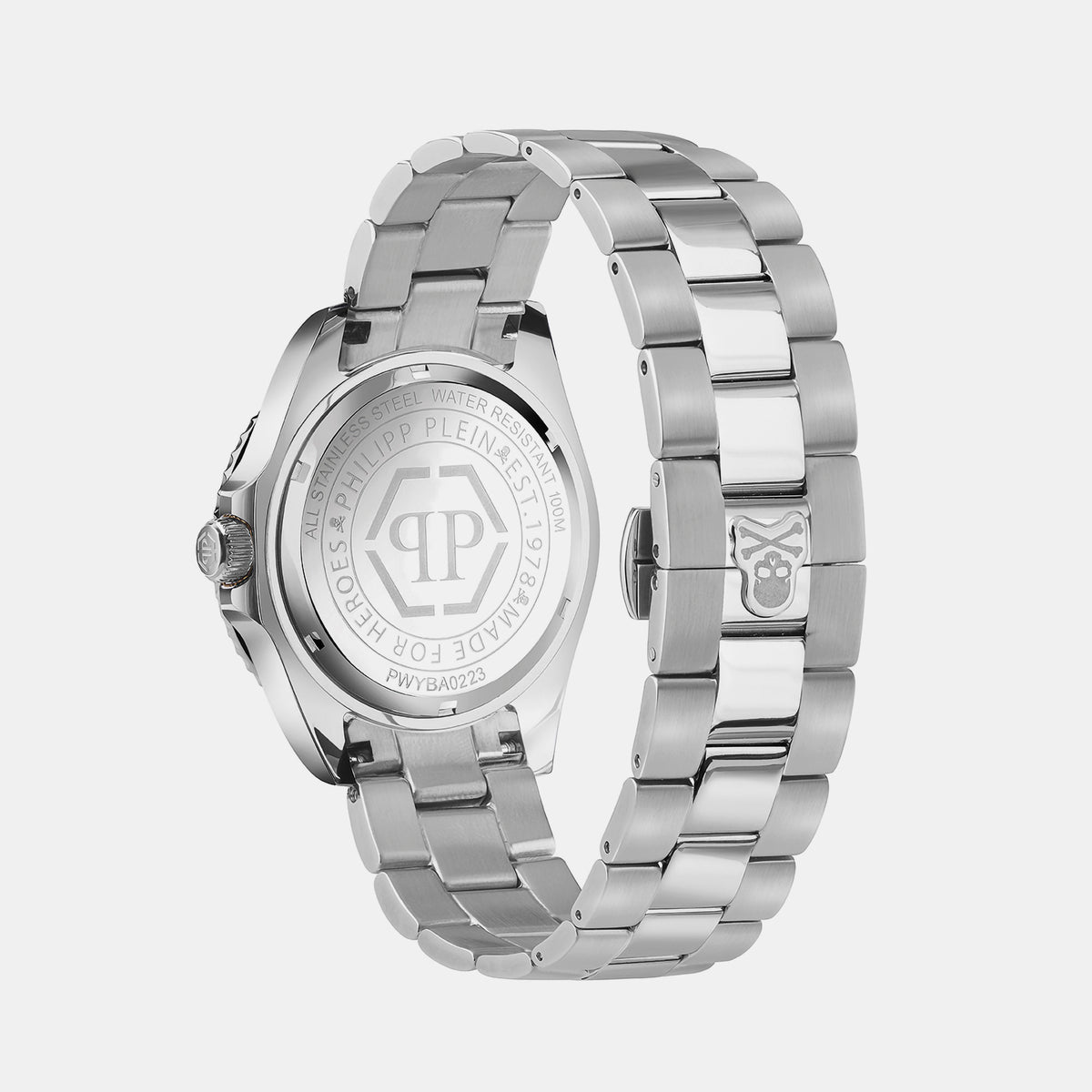 Philipp Plein Men Round Black watch