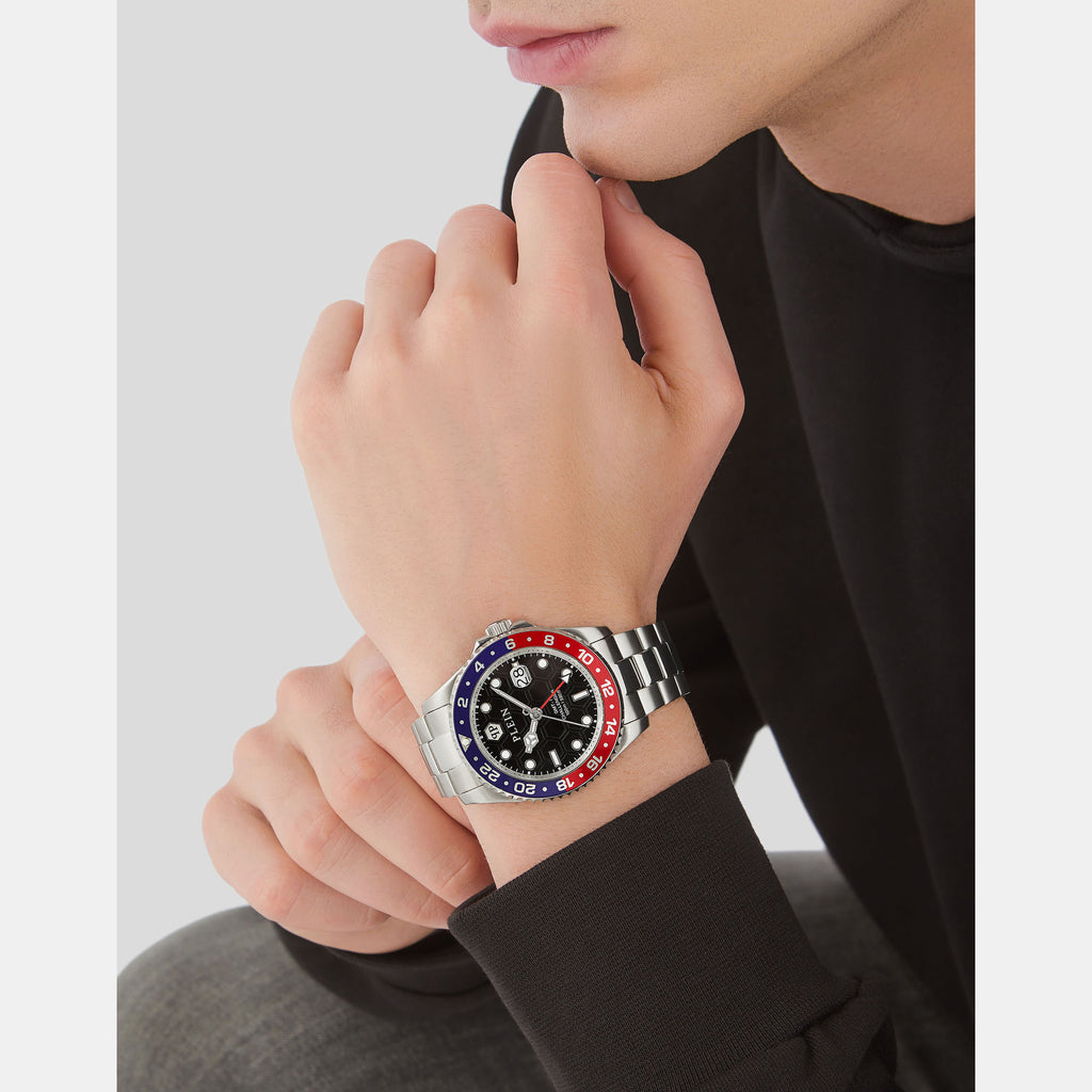 Philipp Plein Stainless Steel Black watch