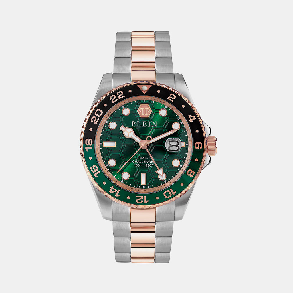 Philipp Plein Round Green Analog watch