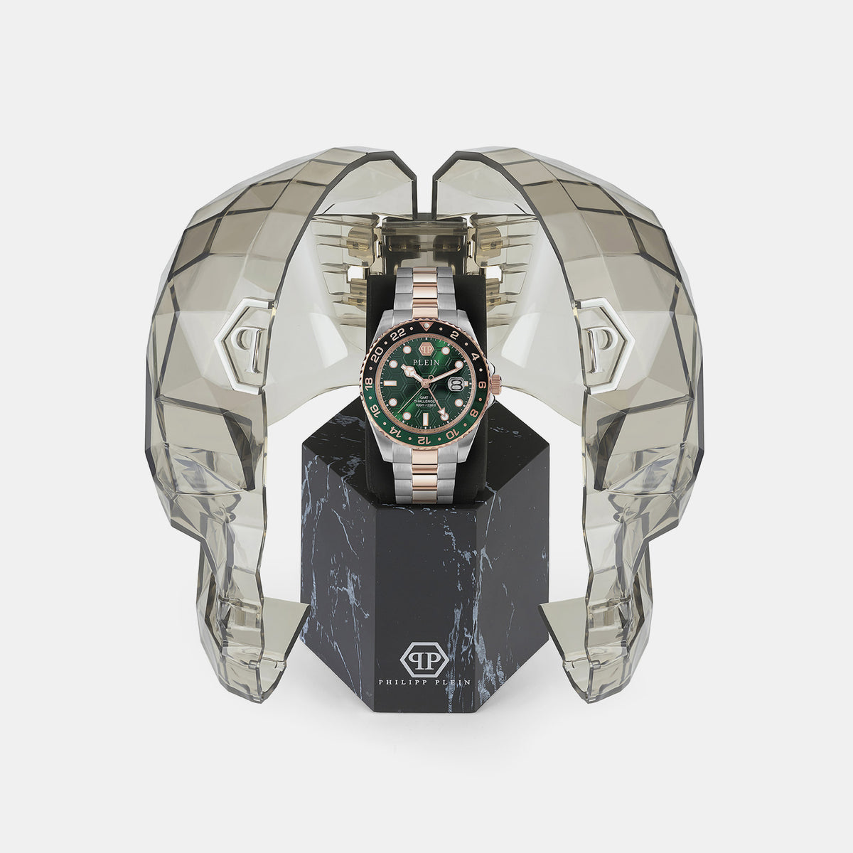 Philipp Plein Stainless steel Round watch