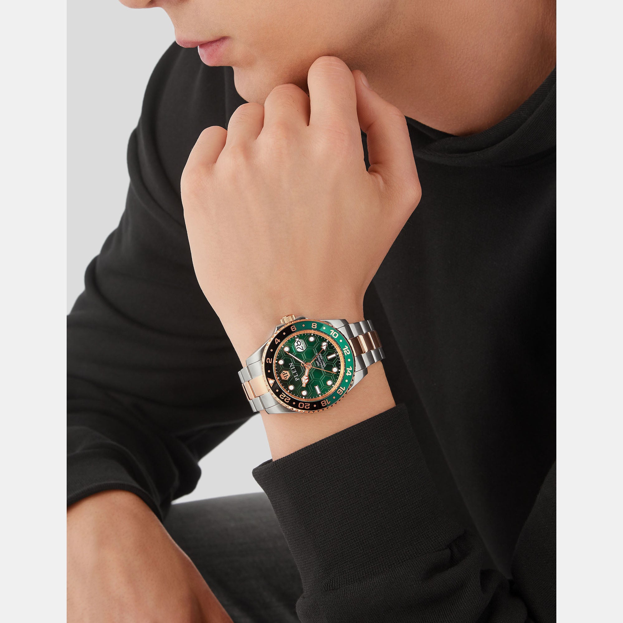 Philipp Plein Stainless Steel Green watch