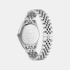 Superlative Women Quartz Pink Dial Analog Metal Watch PWYFA0125