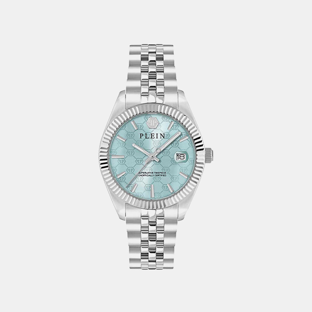 Men Quartz Blue Dial Analog Stainless Steel Watch PWYFA0726