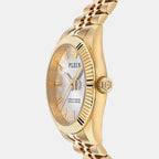 Women Quartz Grey Dial Analog Stainless Steel Watch PWYFA1026