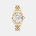 Women Quartz Grey Dial Analog Stainless Steel Watch PWYFA1026