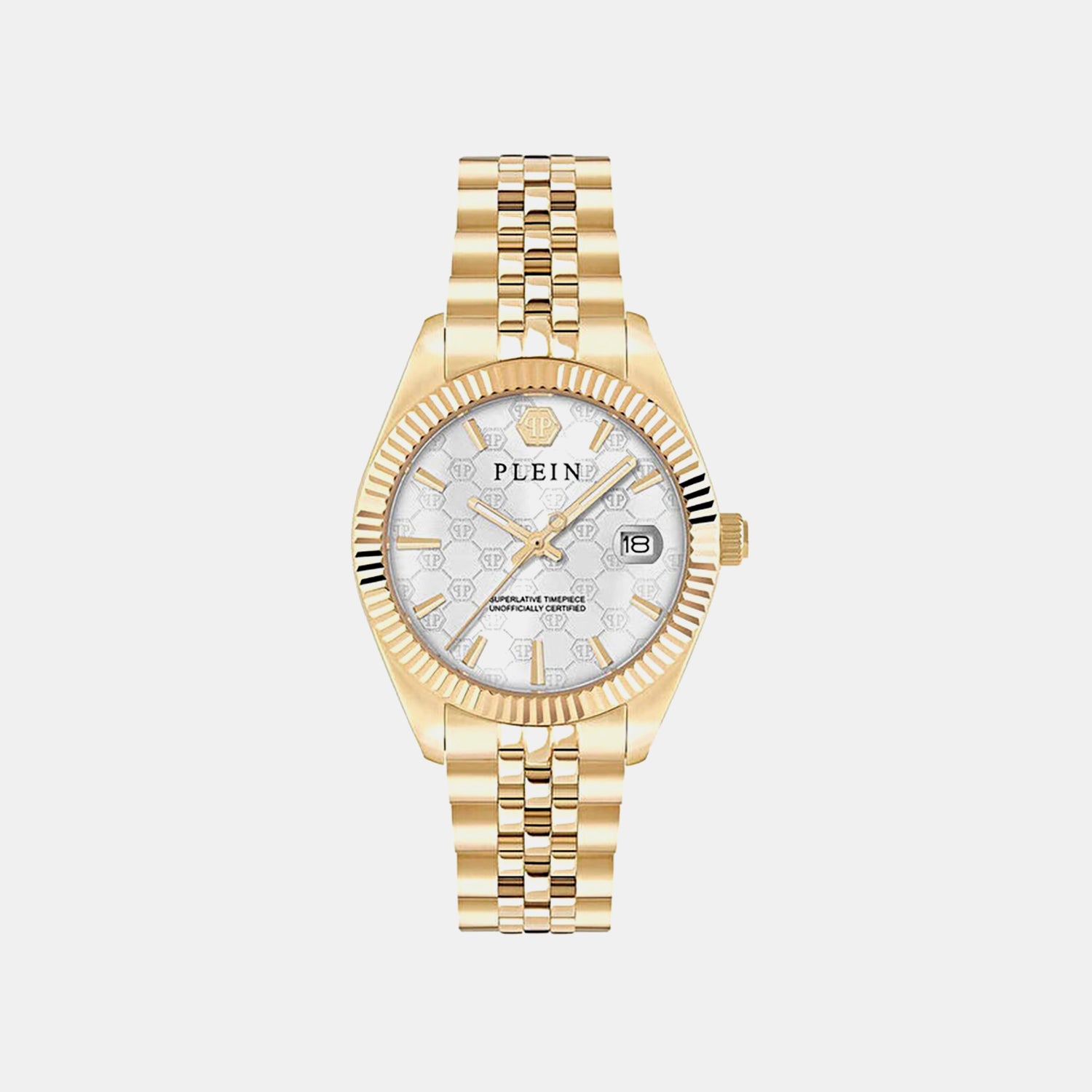 Women Quartz Grey Dial Analog Stainless Steel Watch PWYFA1026