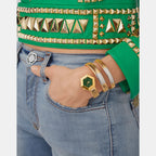 Philipp Plein Stainless Steel Green watch