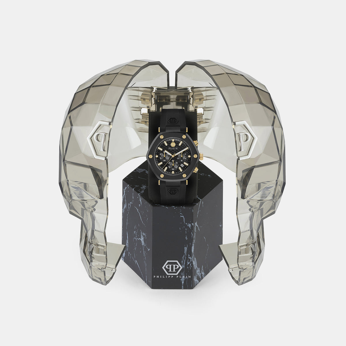 Philipp Plein Stainless steel Round watch