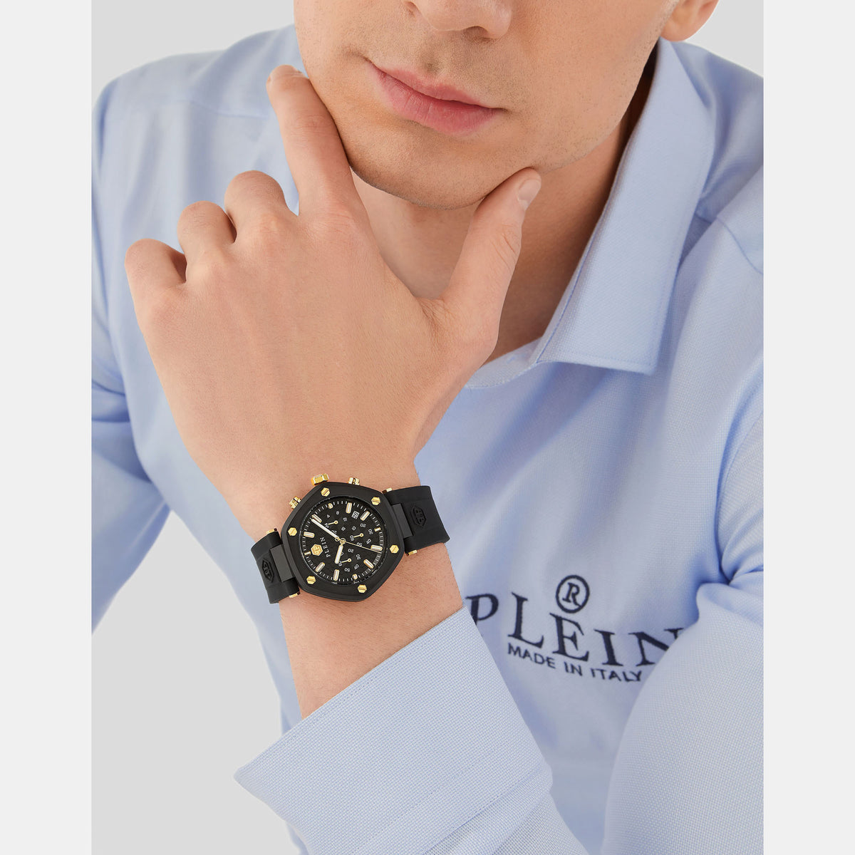 Philipp Plein Silicone Black watch