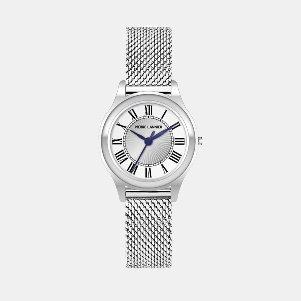 Pya Women Quartz White Dial Stainless Steel Watch 020L601