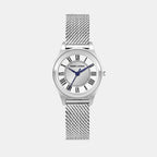 Pya Women Quartz White Dial Stainless Steel Watch 020L601