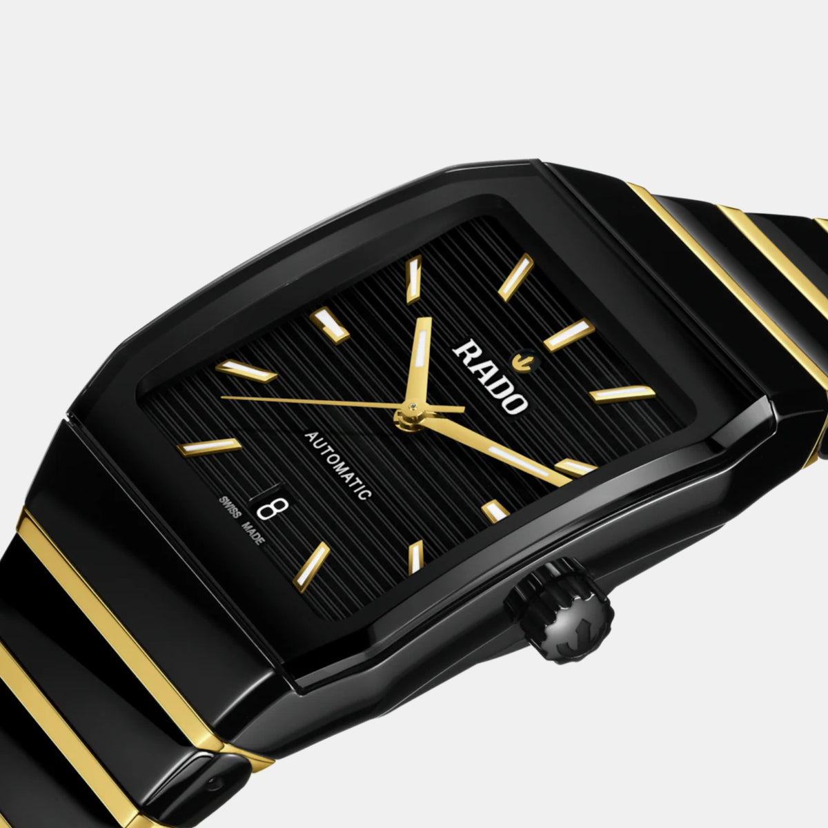 Anatom Unisex Automatic Black Dial Analog Ceramic Watch R10200152