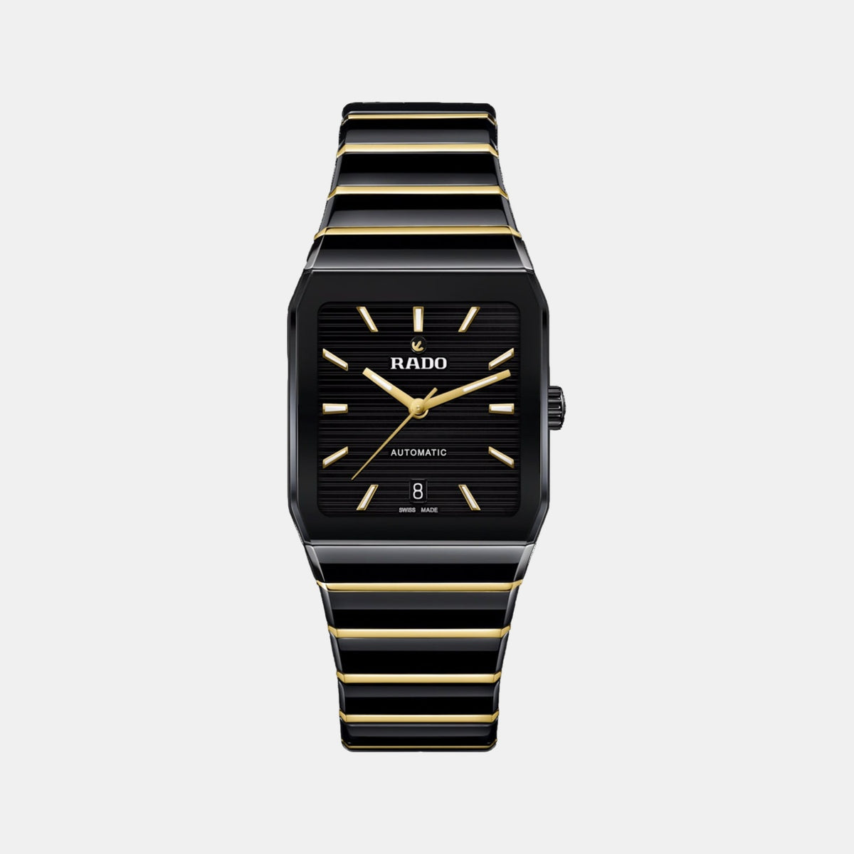Anatom Unisex Automatic Black Dial Analog Ceramic Watch R10200152