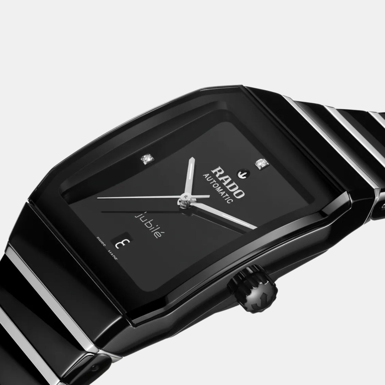 Anatom Unisex Automatic Black Dial Analog Ceramic Watch R10201712