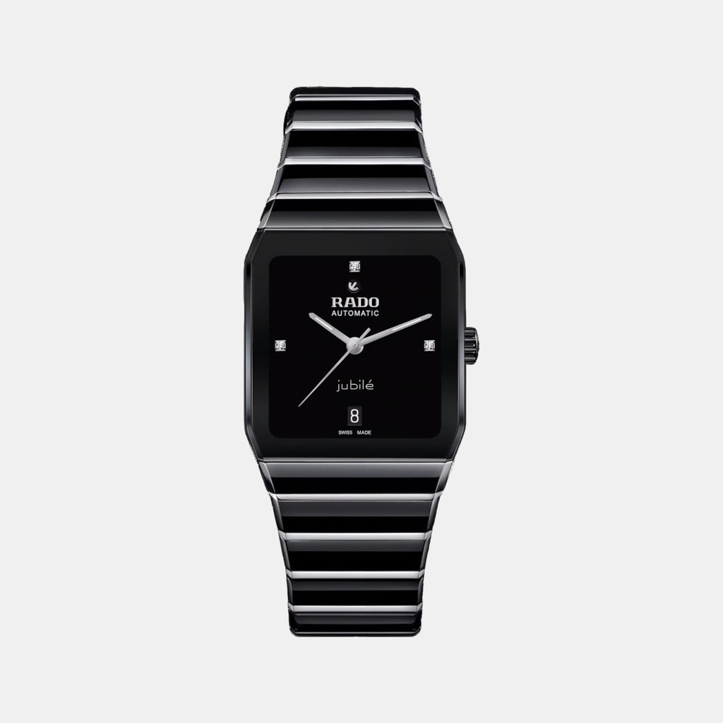 Anatom Unisex Automatic Black Dial Analog Ceramic Watch R10201712