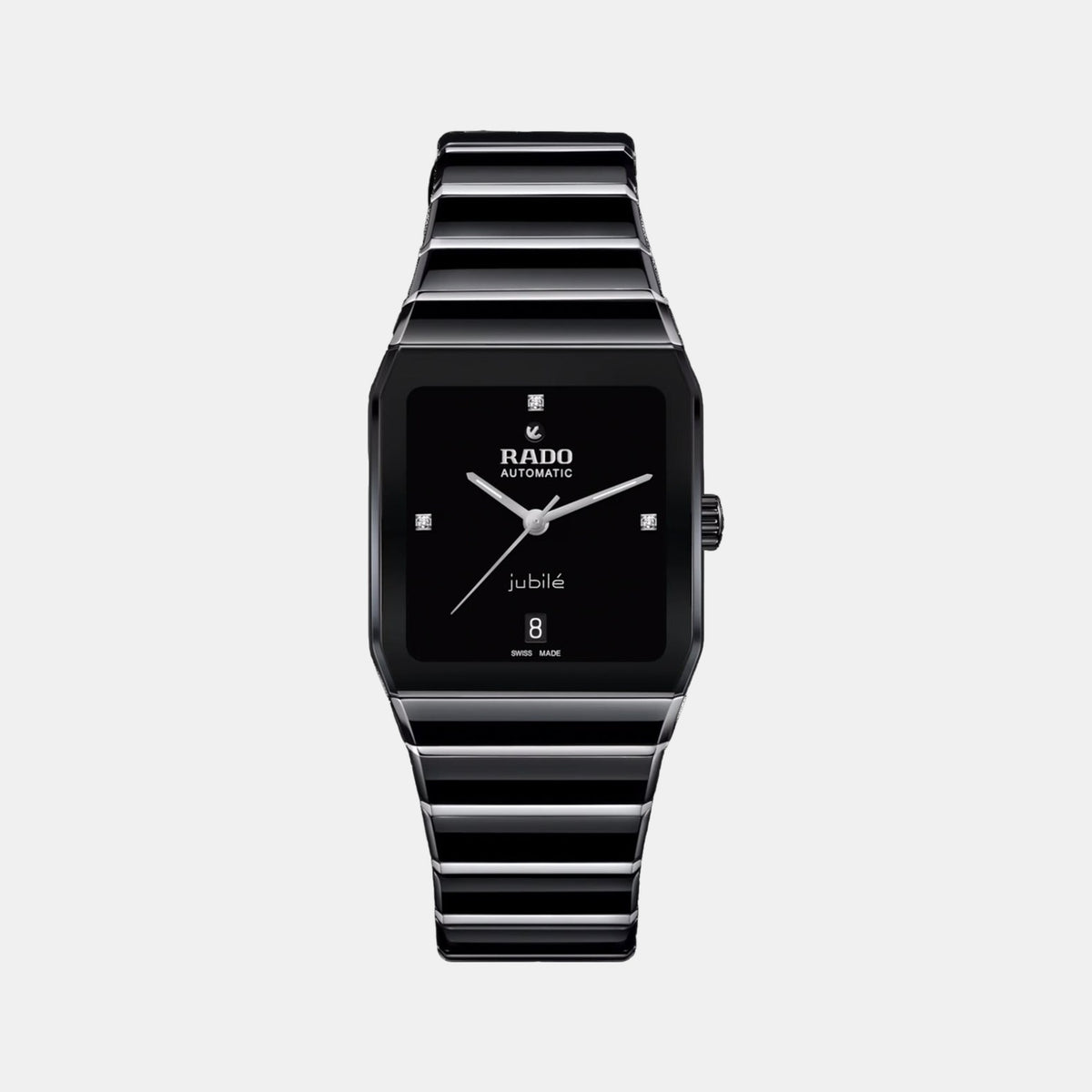 Anatom Unisex Automatic Black Dial Analog Ceramic Watch R10201712