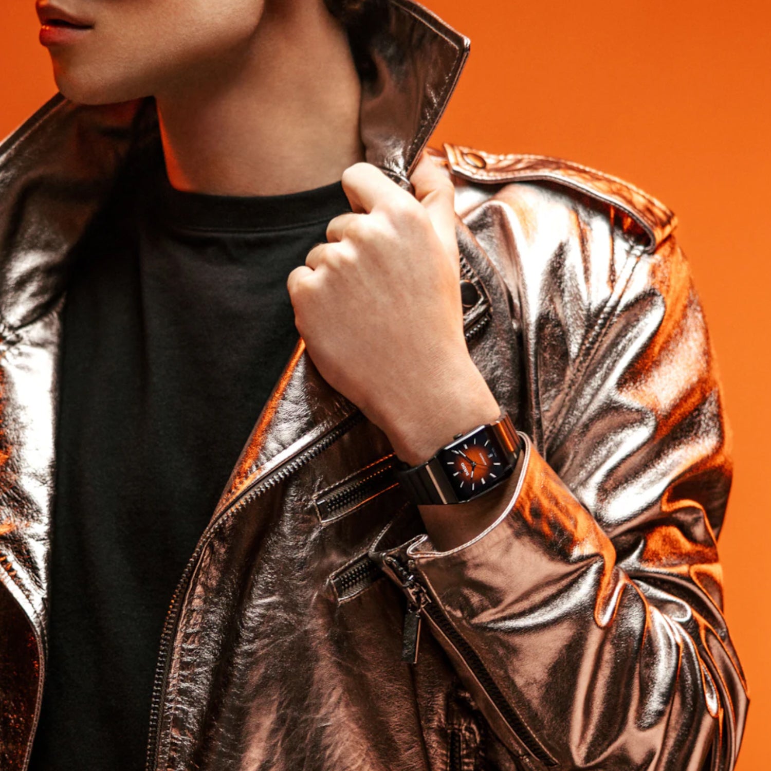 Anatom Unisex Automatic Brown Dial Analog Ceramic Watch R10202309