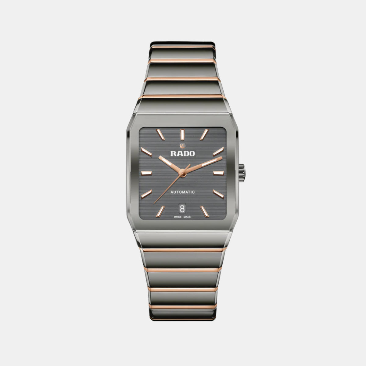 Anatom Unisex Automatic Grey Dial Analog Ceramic Watch R10203102