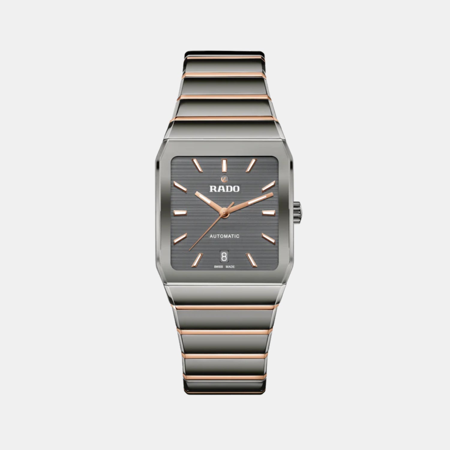 Anatom Unisex Automatic Grey Dial Analog Ceramic Watch R10203102