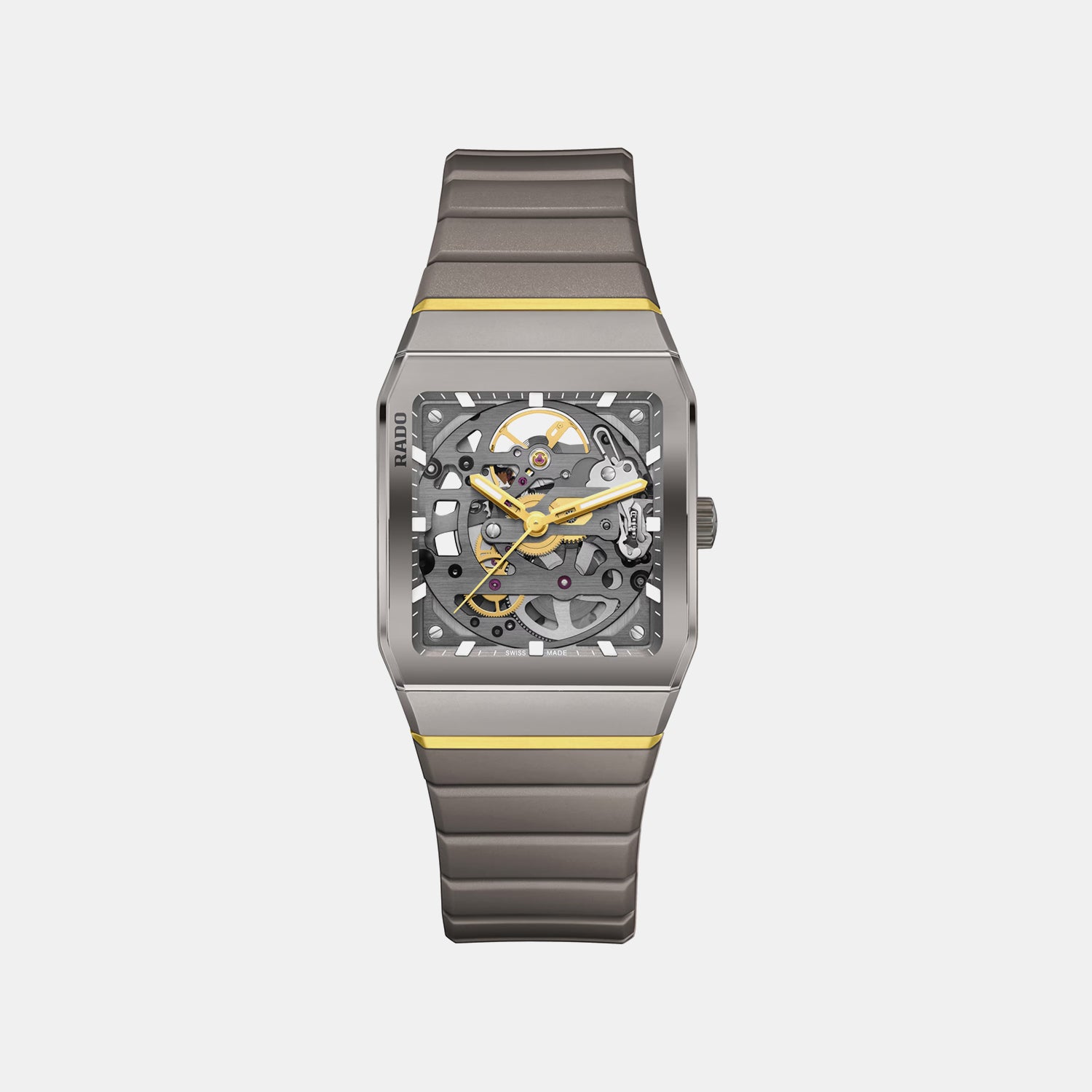 Anatom Men Automatic Grey Dial Analog Stainless Steel Watch R10206109