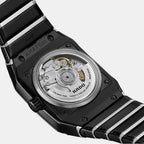 Anatom Men Automatic Black Dial Analog Stainless Steel Watch R10260152