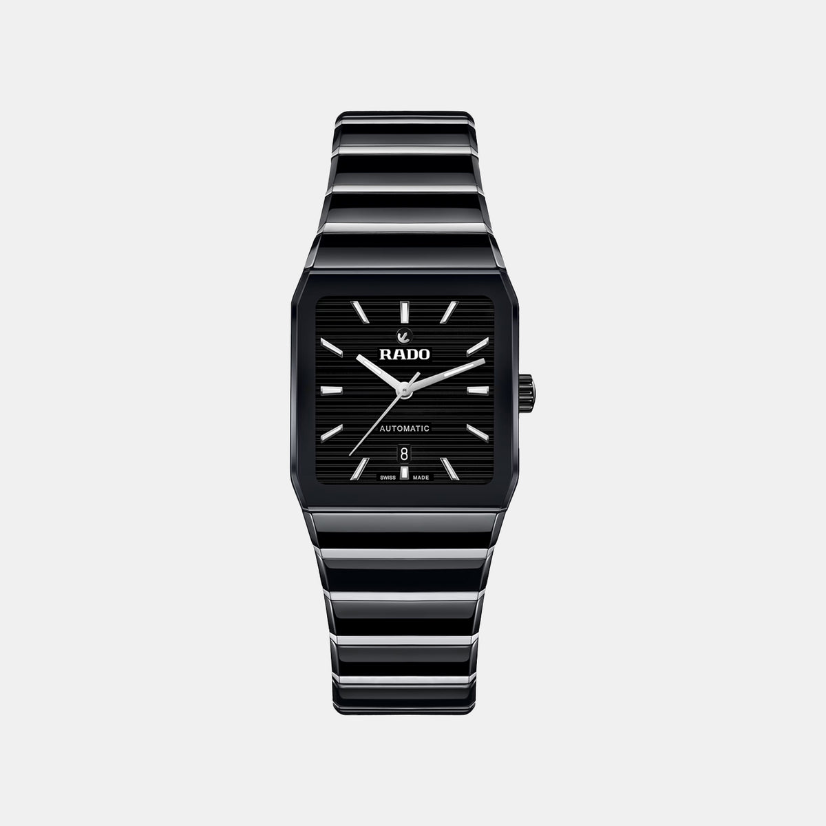 Anatom Men Automatic Black Dial Analog Stainless Steel Watch R10260152