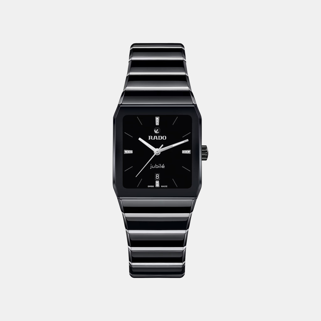 Anatom Men Automatic Black Dial Analog Stainless Steel Watch R10260712