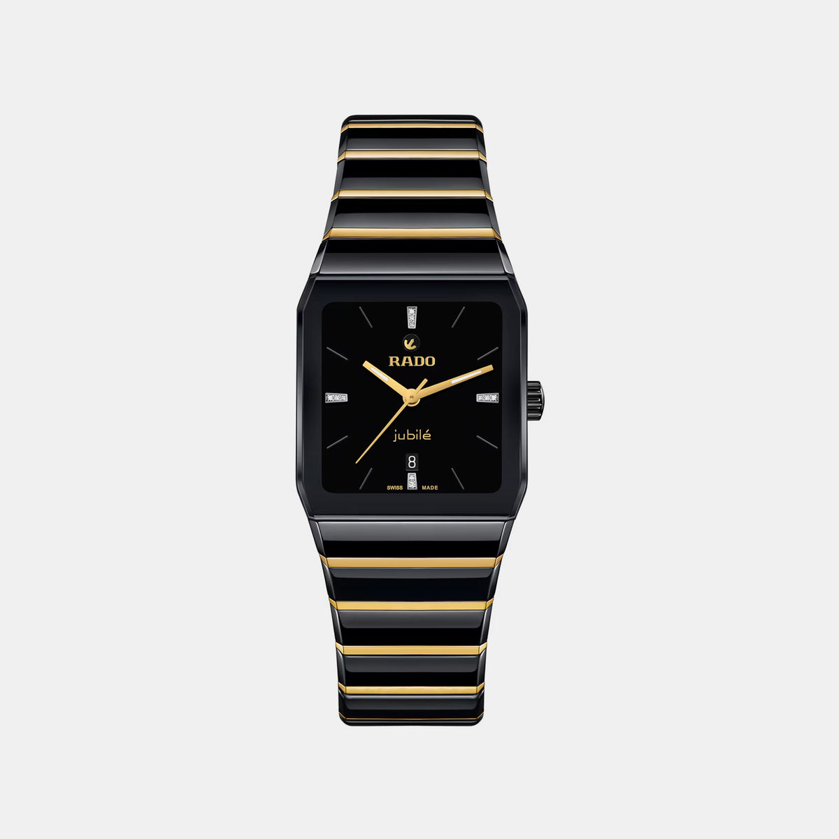 Anatom Men Automatic Black Dial Analog Stainless Steel Watch R10263702