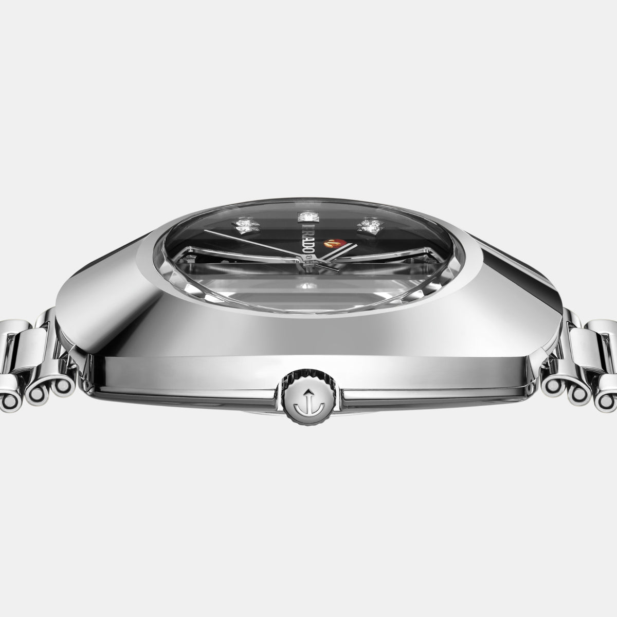 Diastar Unisex Automatic Black Dial Analog Stainless Steel Watch R12063103
