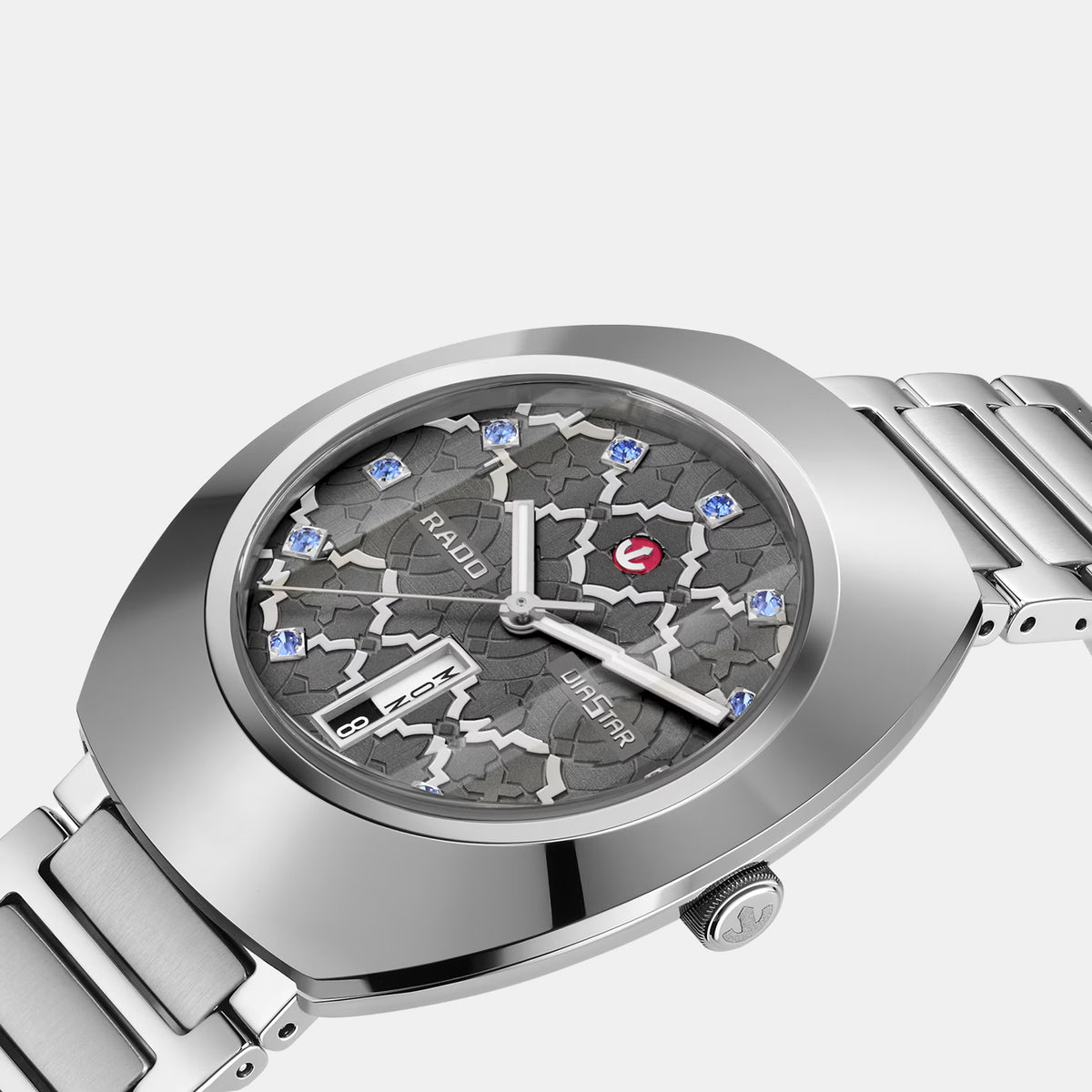 Diastar Men Automatic Grey Dial Analog Stainless Steel Watch R12160113