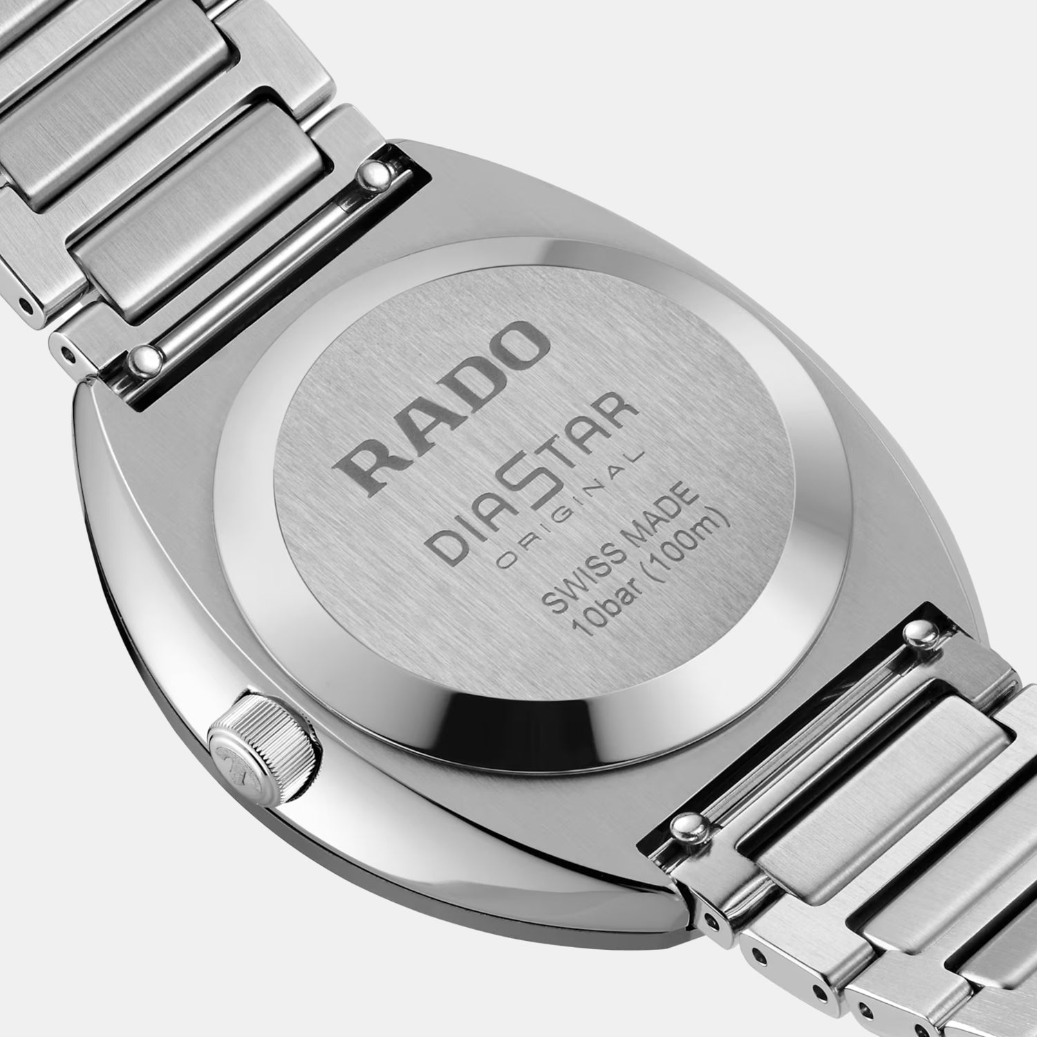 Diastar Original Men Quartz Grey Dial Analog Stainless Steel Watch R12160113
