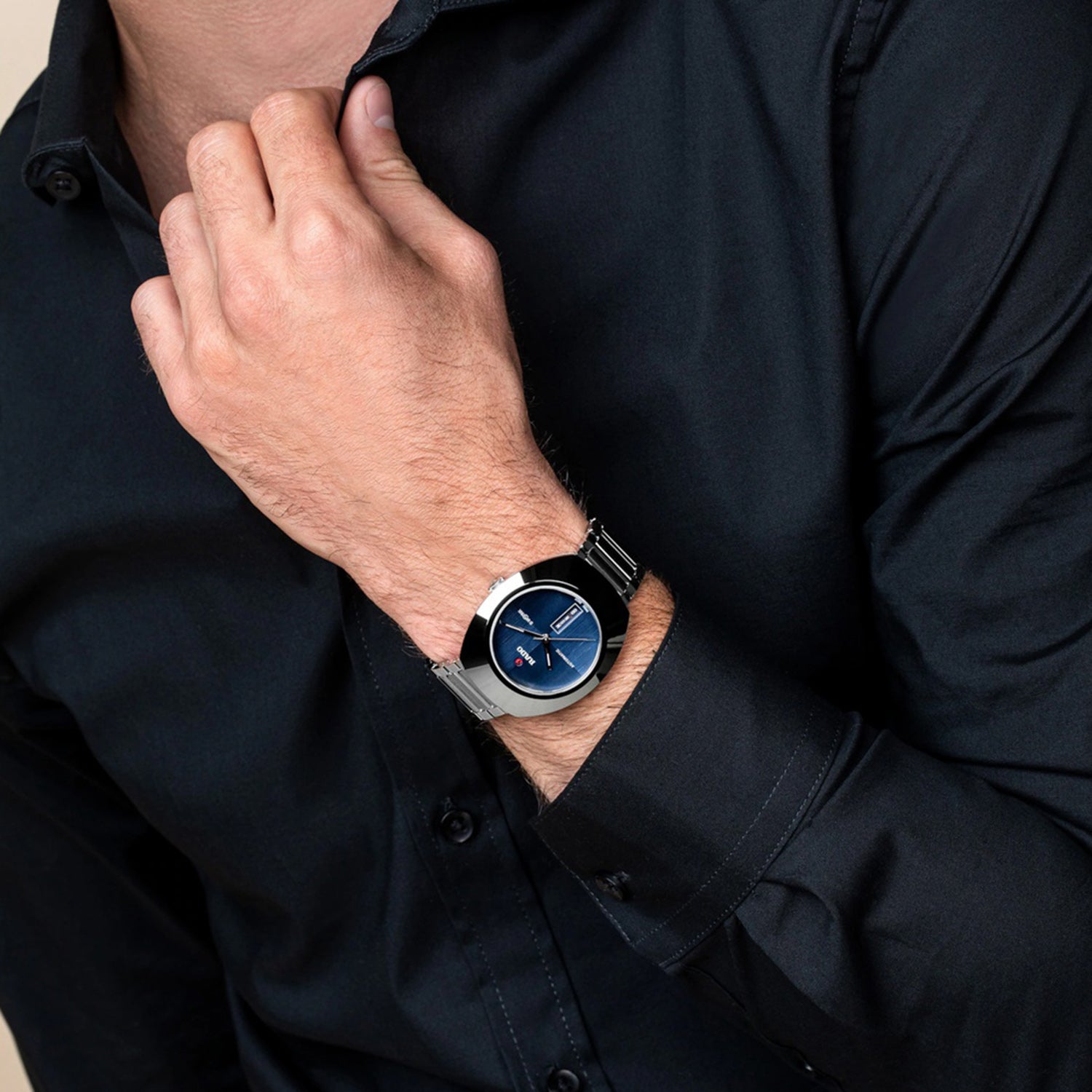 Diastar Unisex Automatic Blue Dial Analog Stainless Steel Watch R12160213