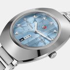 Diastar Original Unisex Automatic Blue Dial Analog Stainless Steel Watch R12160223