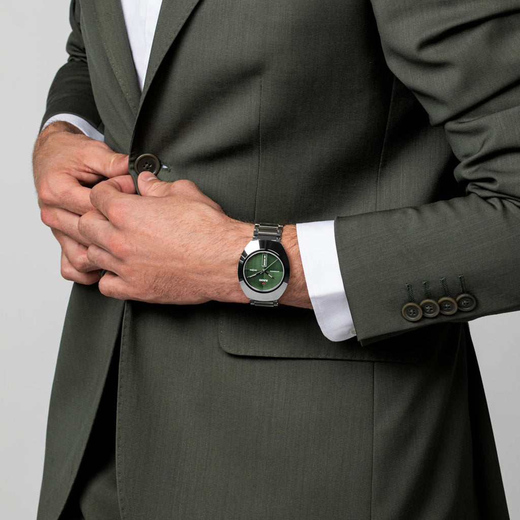 Diastar Unisex Automatic Green Dial Analog Stainless Steel Watch R12160303