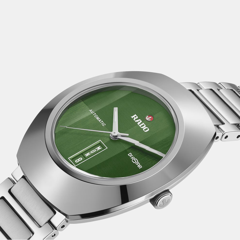 Diastar Unisex Automatic Green Dial Analog Stainless Steel Watch R12160303